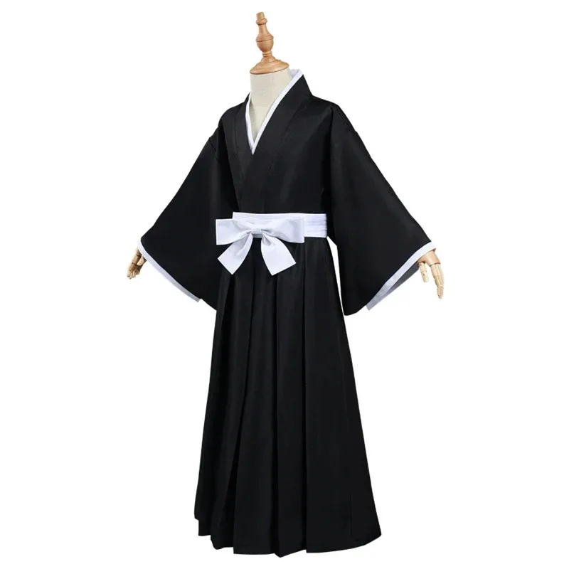 Silisili AAdult Bambini Bambino Candeggina Kurosaki ichigo/Kuchiki Rukia/Hitsugaya Toushirou Diepa Costume Cosplay Kimono Hal 2025 ☆   Nuovo