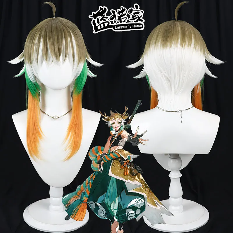 anime-kashiwadachi-cosplay-wig-halloween-carnival-party-props-synthetic-hair-heat-resistant-fiber-wig-cap