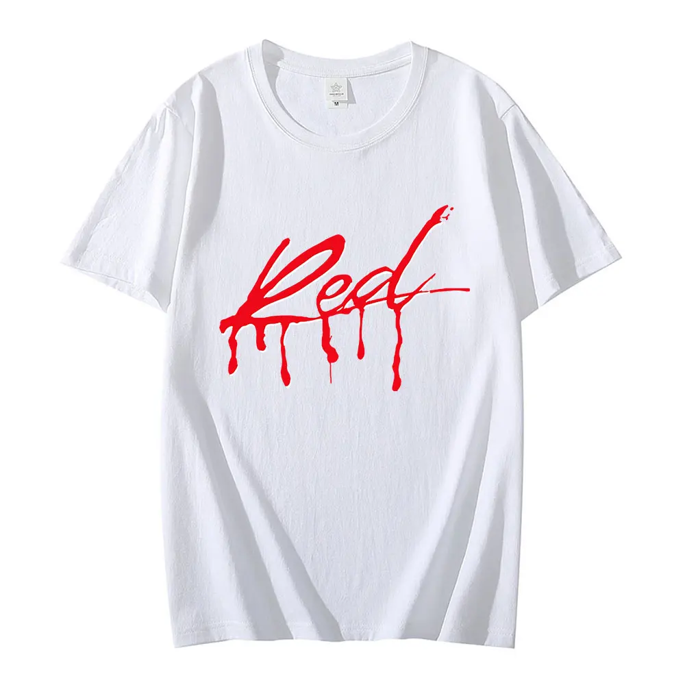 Playboi Carti Whole Lotta Red Men's Cotton T-shirt Men Women Hip Hop Streetwear Graphic T Shirts Casual Unisex O-neck Tops Tees