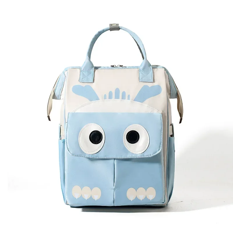 

Waterproof Mummy Diaper Backpack Large Capacity Baby Care Nursing Stroller Bags Cartoon Design Mother Maternity Nappy Travel Bag