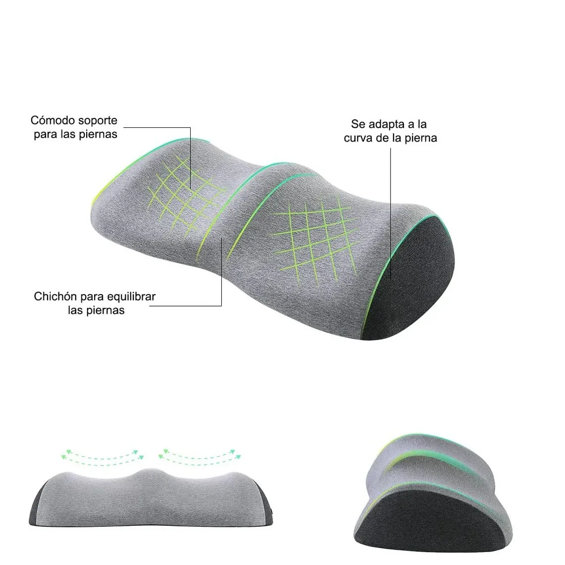 Leg Pillow Knee Pillow Ankle & Knee Support Elevation Pressure Relief Foot Mat Pillow Pregnant Women Bed Sleeping Leg Pillow