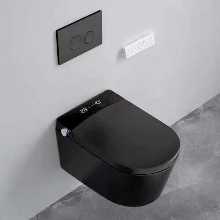 z Wall mounted concealed tank european watermark bathroom ceramic electric bidet intelligent automatic wc wall hung smart toile