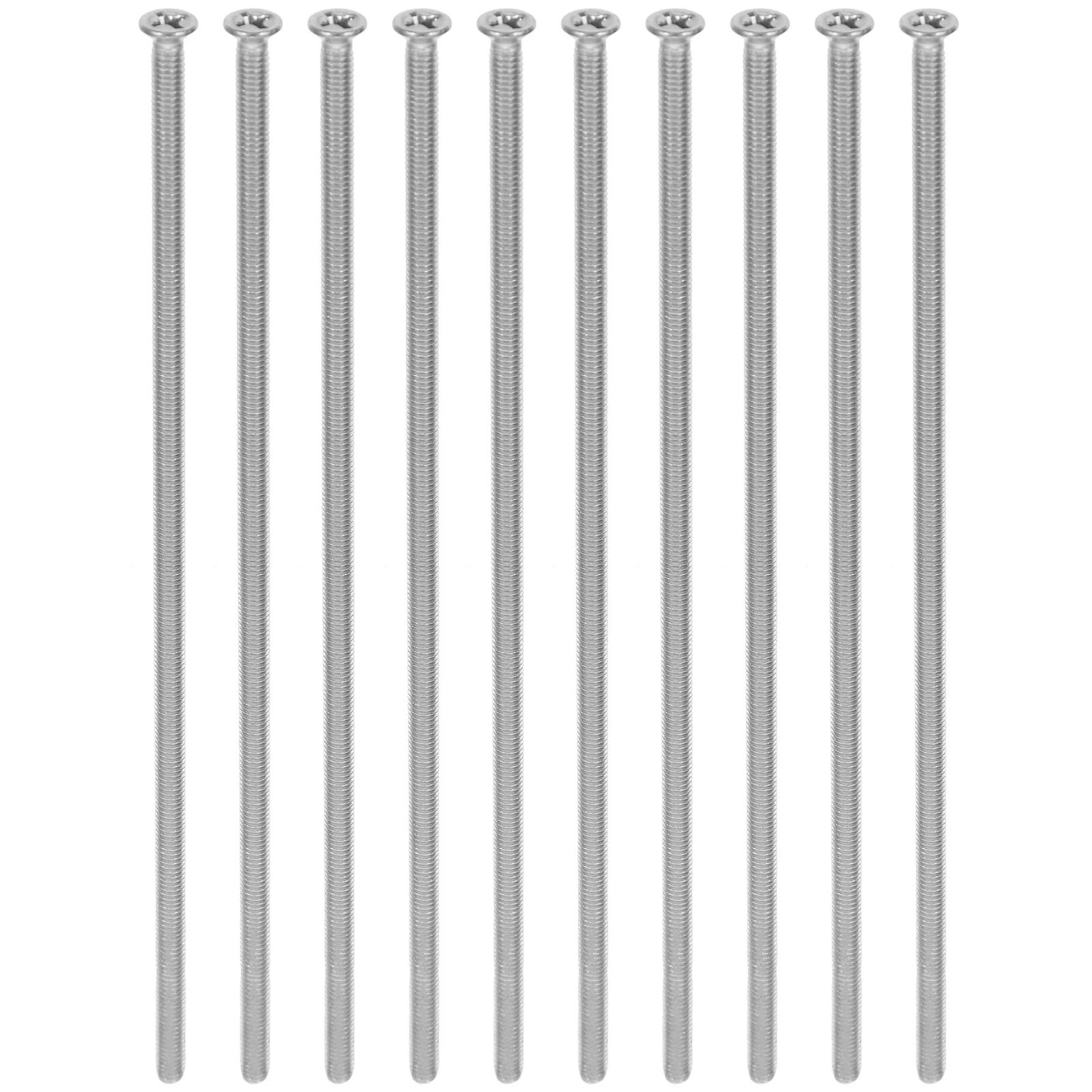 

10Pcs Extra Long Outlet Screws Stainless Steel Mounting Screws for Wall Plate Fixing Ideal for DIY Household Repairs