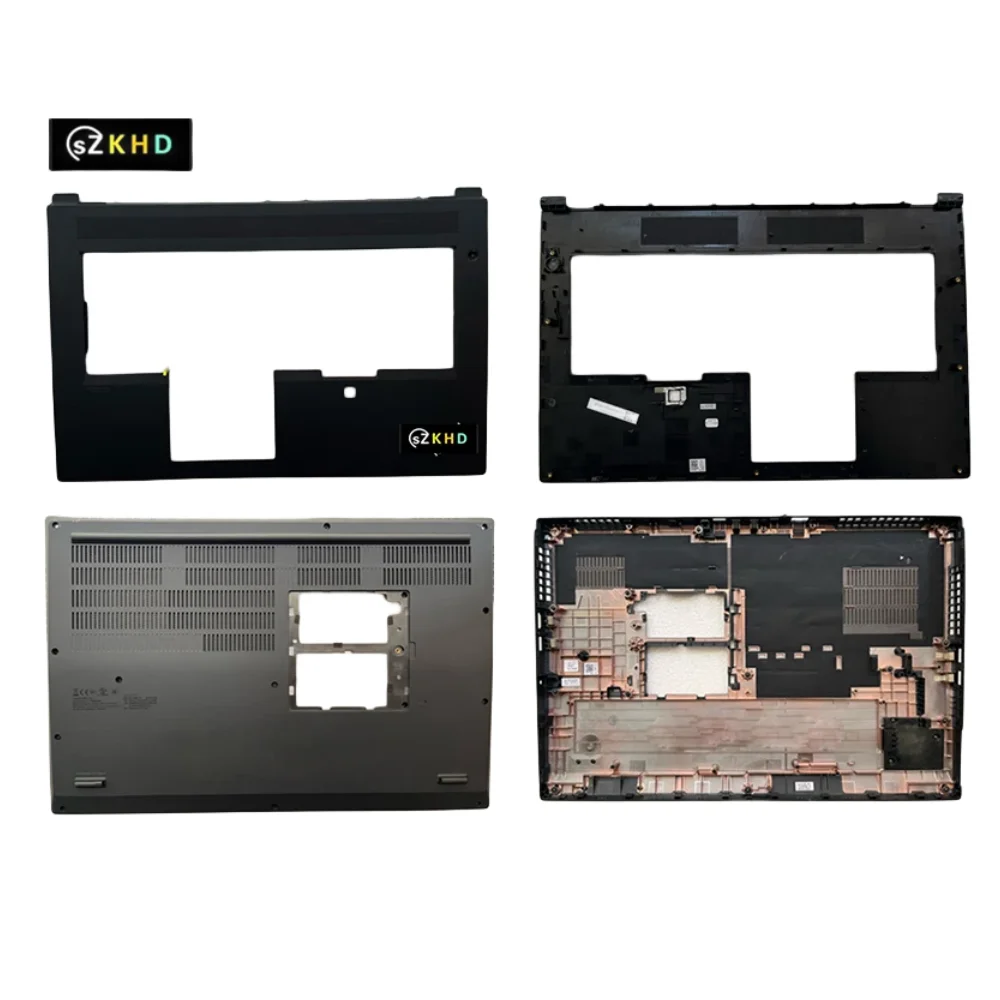 

New Original For Lenovo ThinkPad P17 Gen1 Gen2 Palmrest Upper Case Keyboard Bezel Top Cover Fingerprint Hole Lower Bottom Cover