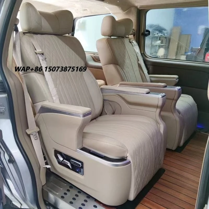 Luxury Car Seats That Are Adjustable Car Safety Seats with Pneumatic Massage and Rotation Functions Applicable to Kia Carnival