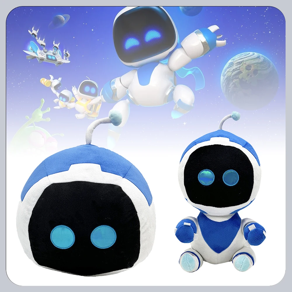 Cute Astro Bot Plush Toys Movie Stuffed Animals Kawaii Game Peripheral Plush Toys for Children Birthday Gifts Room Decoration