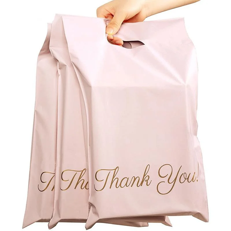 15Pcs Standard Thank You Adhesive Envelopes Bags Black White Pink Underwear Dress Leggings Gifts Shipping Portable Pouches