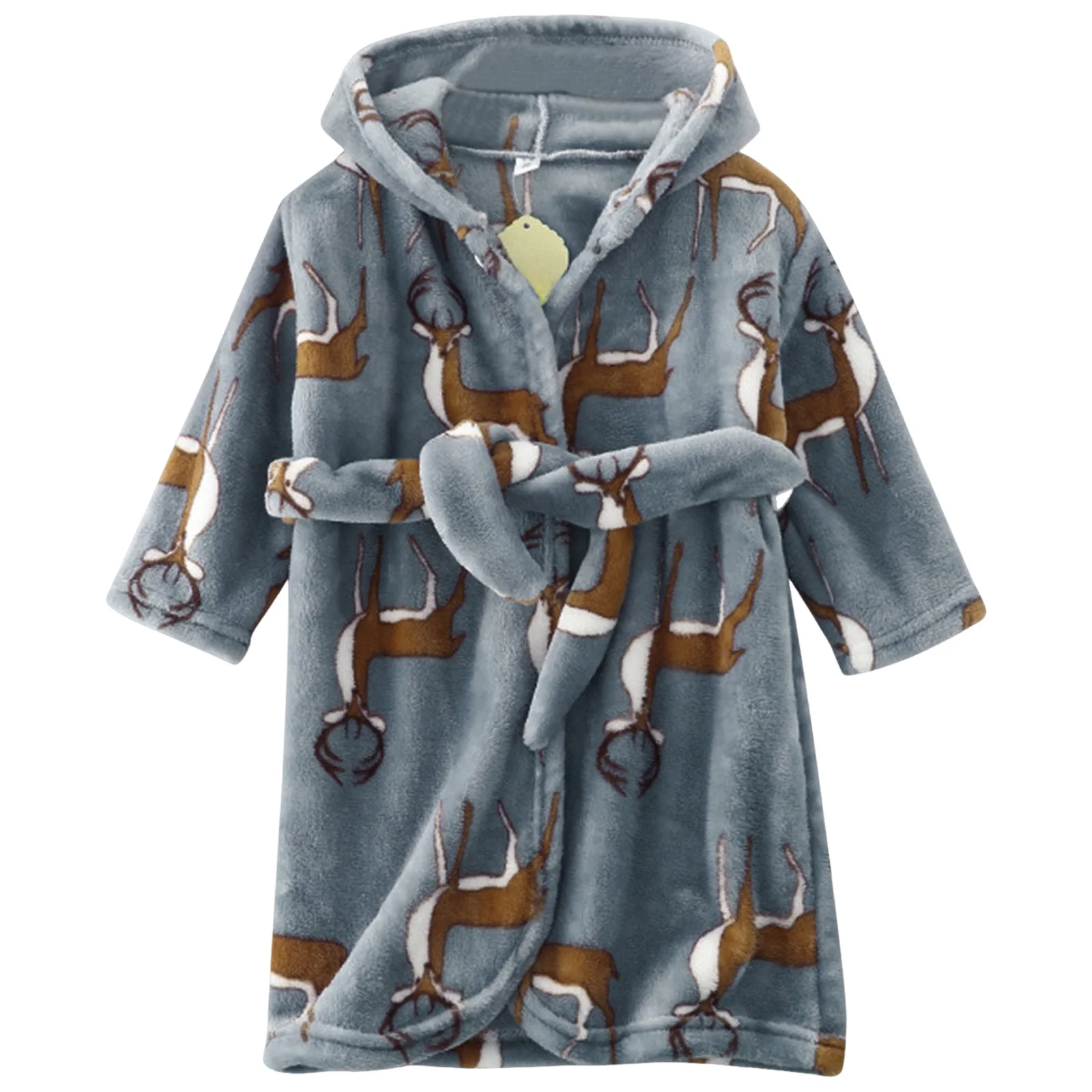 

Short Sleeve Pajamas Toddler Kids Baby Boys Girls Cartoon Bathrobes Hooded Warm Flannel Night Robe Cars Robe for Boys 5t