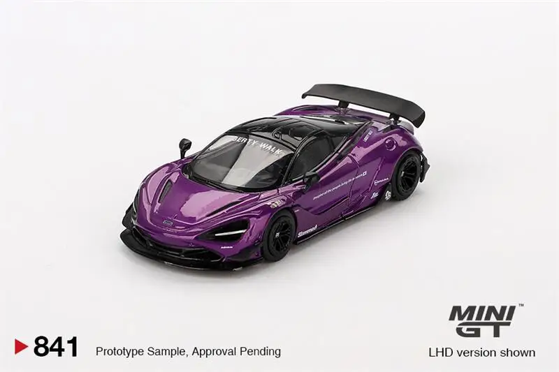 **Pre-Order** MINI GT 1:64 720S LB Works Purple LHD Diecast Model Car