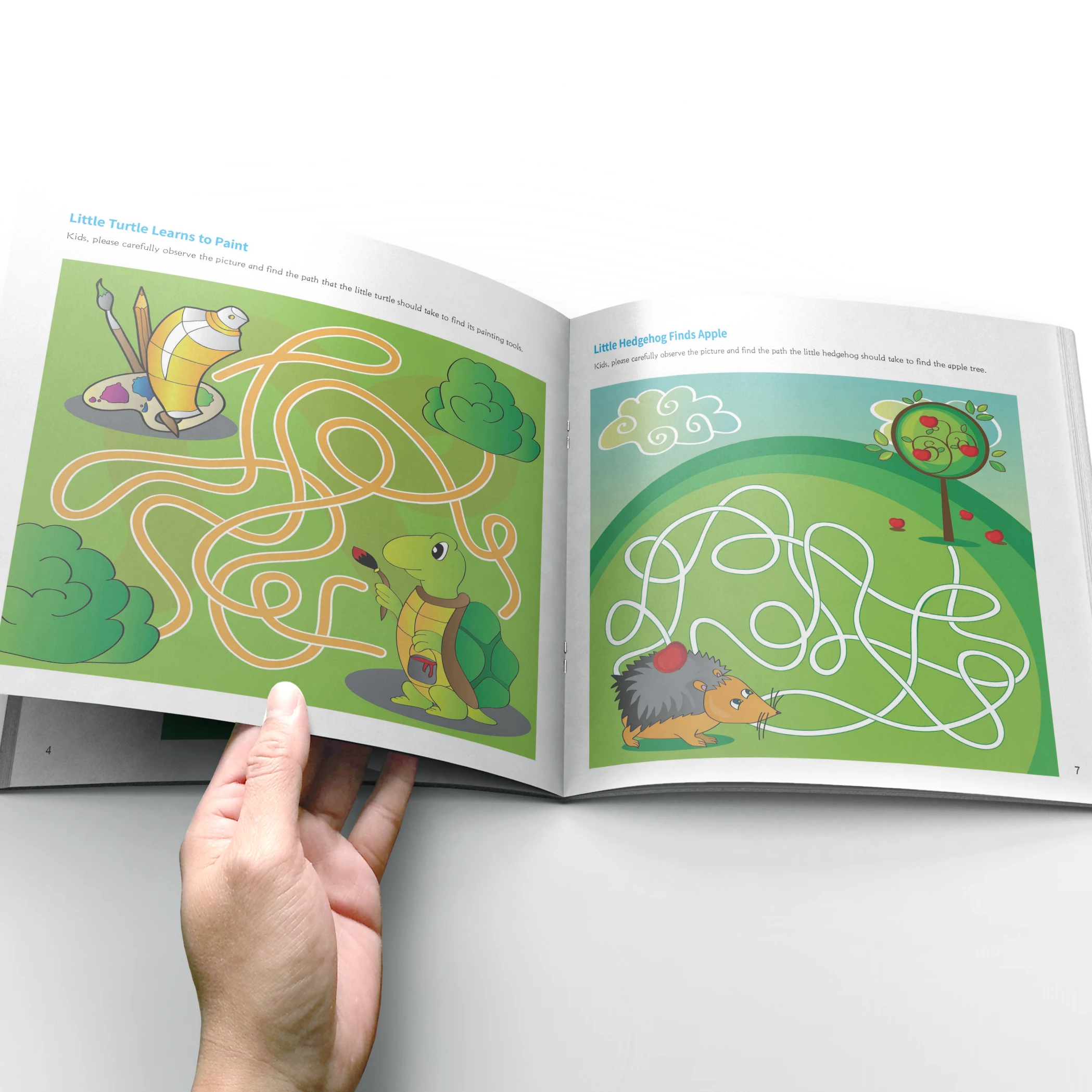 Interactive Maze Puzzle Book for Kids: Fun and Educational Adventures to Enhance Problem-Solving and Critical Thinking Skills