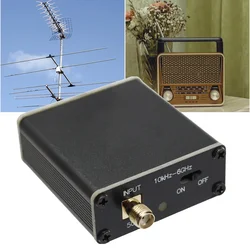 10k-6GHz Full Band Low Noise Amplifier 20dB High Gain Power Preamplifier LNA Module Low Noise Gain Block Amplifier for RF & SDR