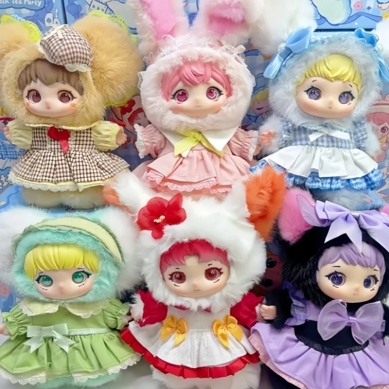 

Ziyuli Lolita Secret Garden Tea Party Blind Box Cute Ziyuli Anime Doll Mystery Box Surprise Kwaii Action Figure Bag Pendant Doll