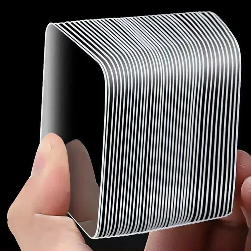 Super Strong Double Sided Adhesive Tape Reusable Nano Traceless Wall Stickers for Bathroom Kitchen Transparent Waterproof Tapes
