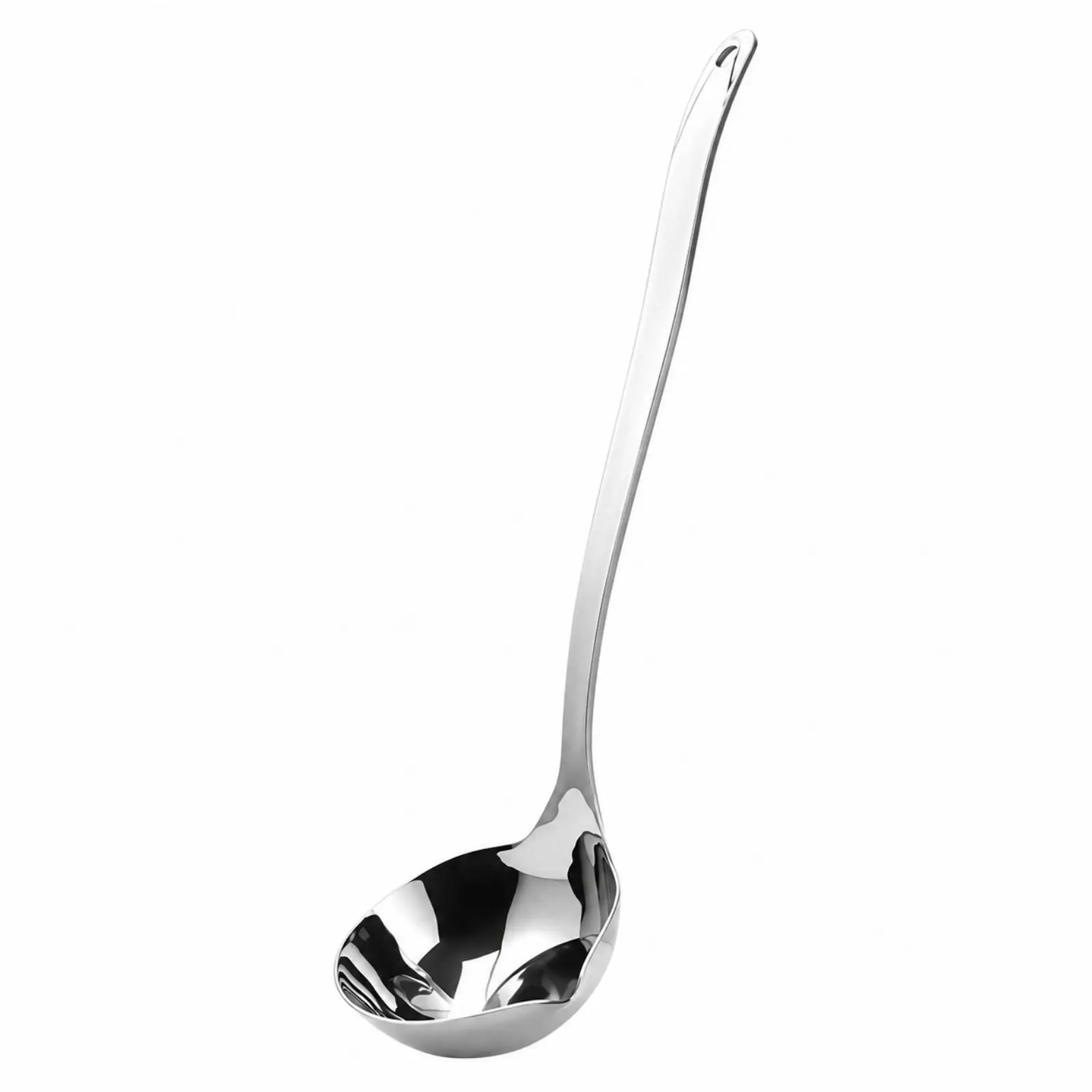 316L Stainless Steel Oil Separation Spoon Soup Ladle Skimmer for Hot Pot Broth Cooking Kitchen Tool