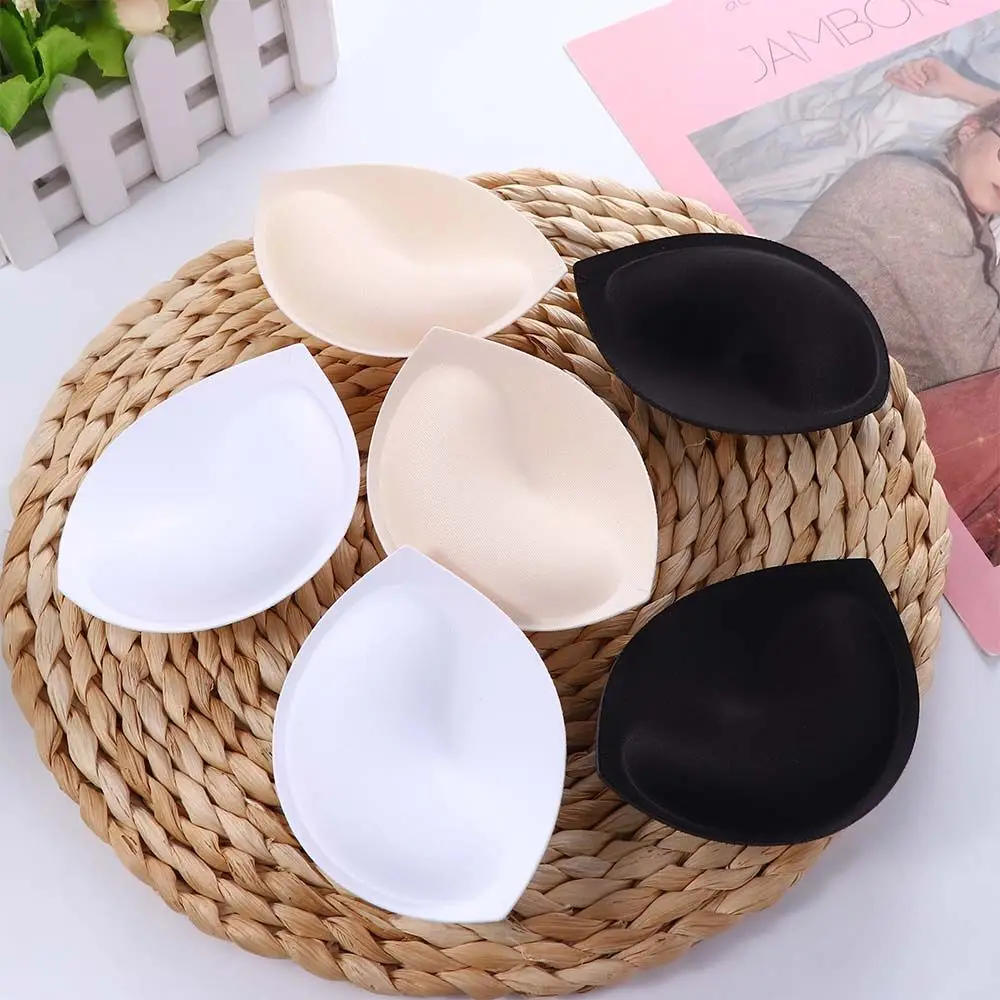 Accessories Bra Pads Inserts Cups Breast Bra Push Up Enhancer Inserts Chest Thicken Chest Pads Women Chest Cups Sponge Bra Pads