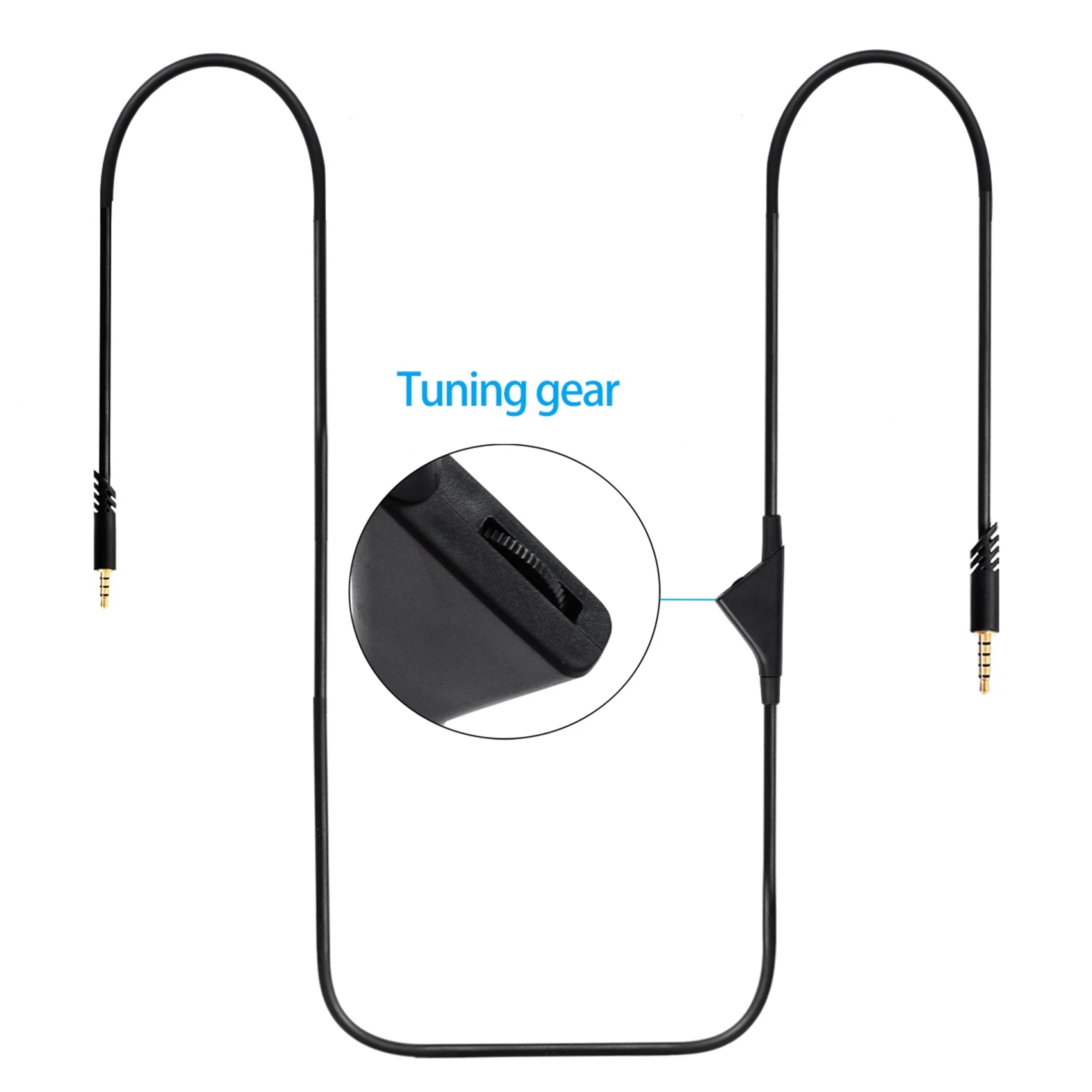 Cable de repuesto para auriculares Astro A10 A40/A40TR, Cable de auriculares para juegos con función de Control de volumen, 2,0 M