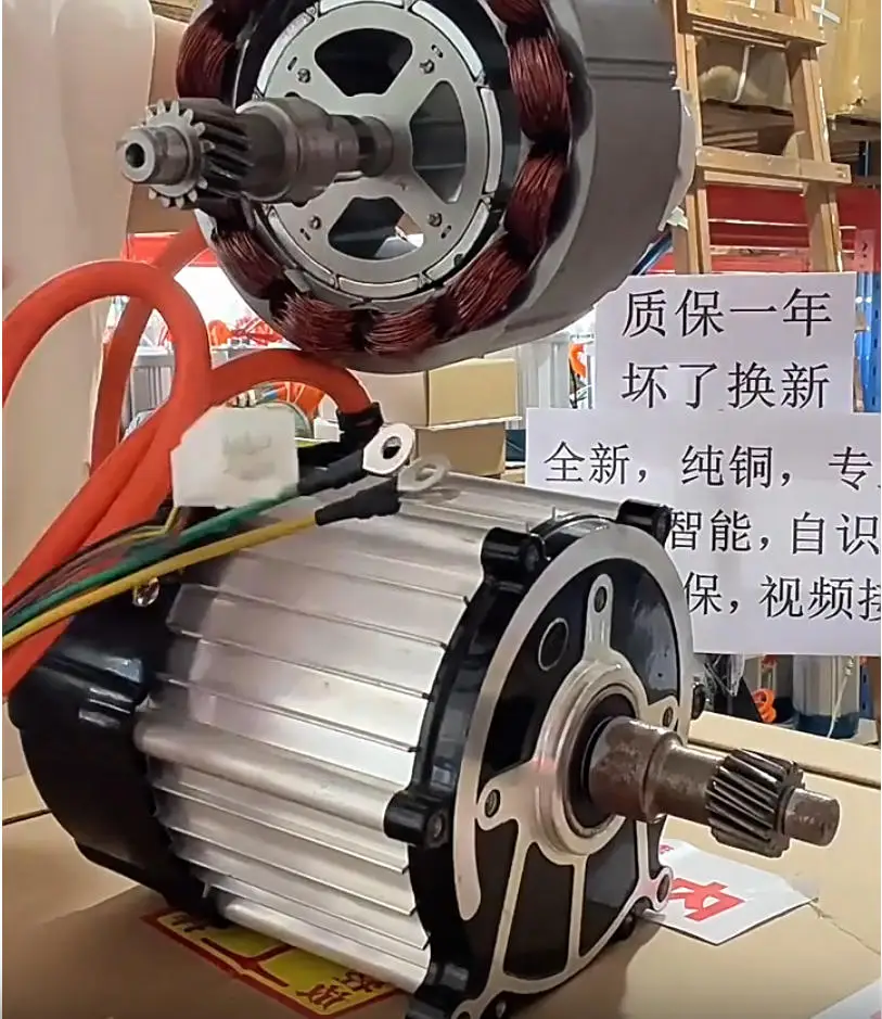 

High Speed Motor Brushless Differential ,48v 60v 72v 1500w 1800w Brushless Dc Motor Electric Tricycl Mini