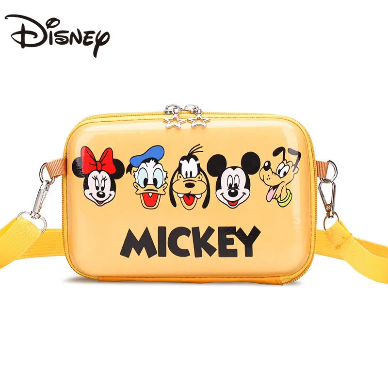 MINISO Disney New Children's Outing Bag Fashion Fresh and Sweet Cartoon Winnie The Pooh Mickey Lady Shoulder Messenger Bag