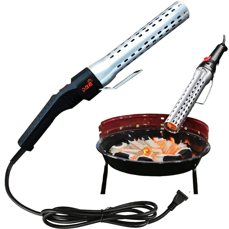 

Electric BBQ Charcoal Lighter Fire Starter Blower Grill Igniter Camping Outdoor Kamado Barbecue Coal Starter Cooking Tool