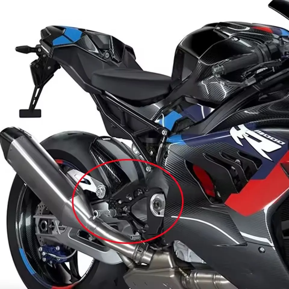Для мотоциклов BMW S1000RR 2019-2023, 2024, 2026 и M1000RR 2020-2026, 2025: Регулируемые задние подножки из карбона