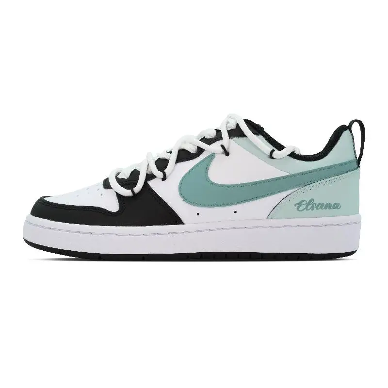 【Customize】Nike Court Borough Skateboarding Shoes Women's Sneakers shoes BQ5448-115