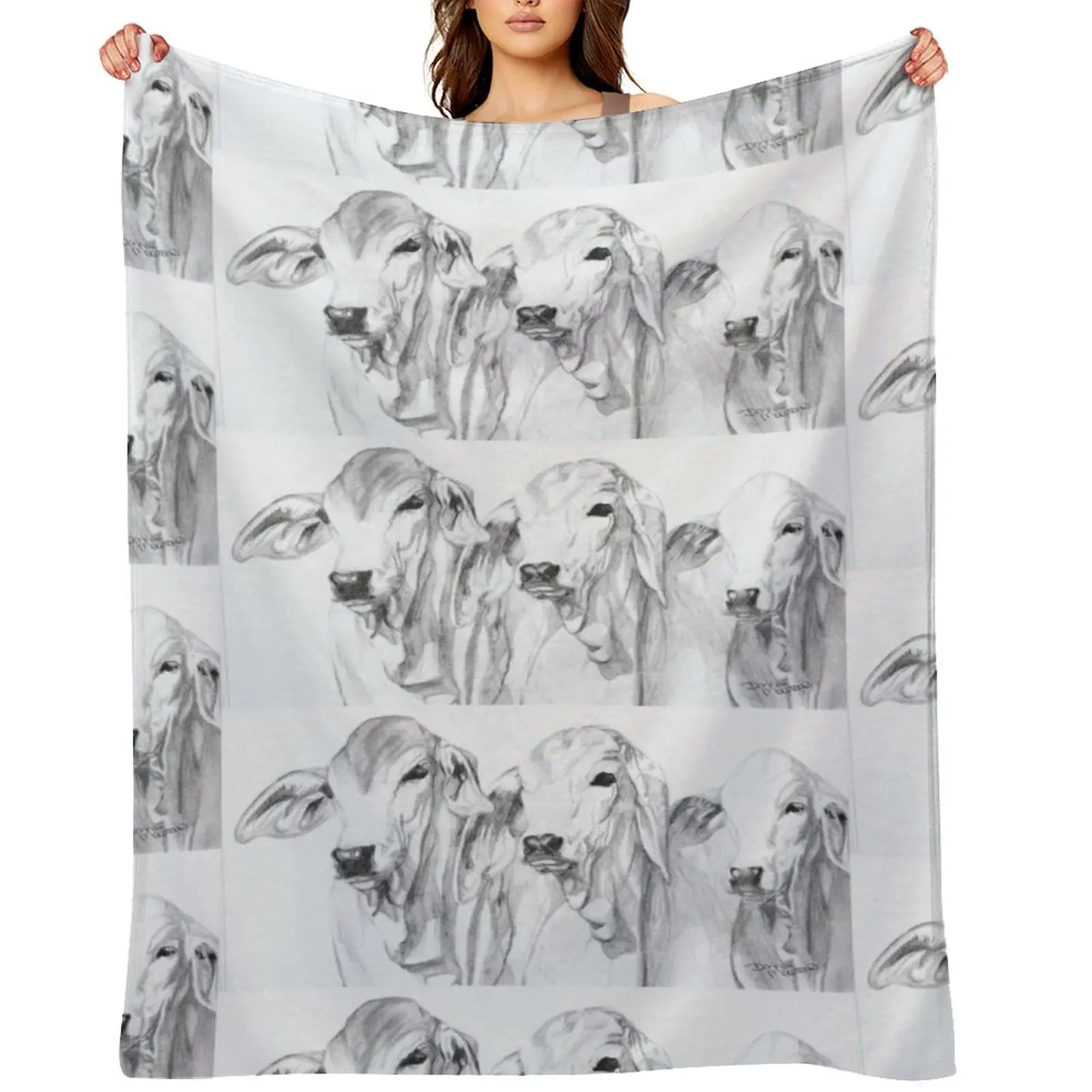 

It wasn't us! Who Said Prove it! Throw Blanket Extra Large Throw bed plaid Flannels Shaggy Blankets