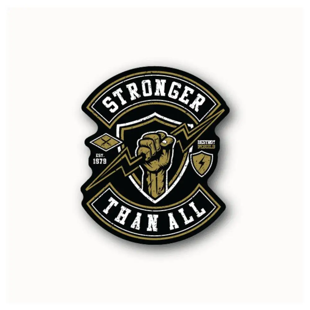 Stronger Than All Waterproof Stickers For Decorating Car Windows Motorcycles And Computers.