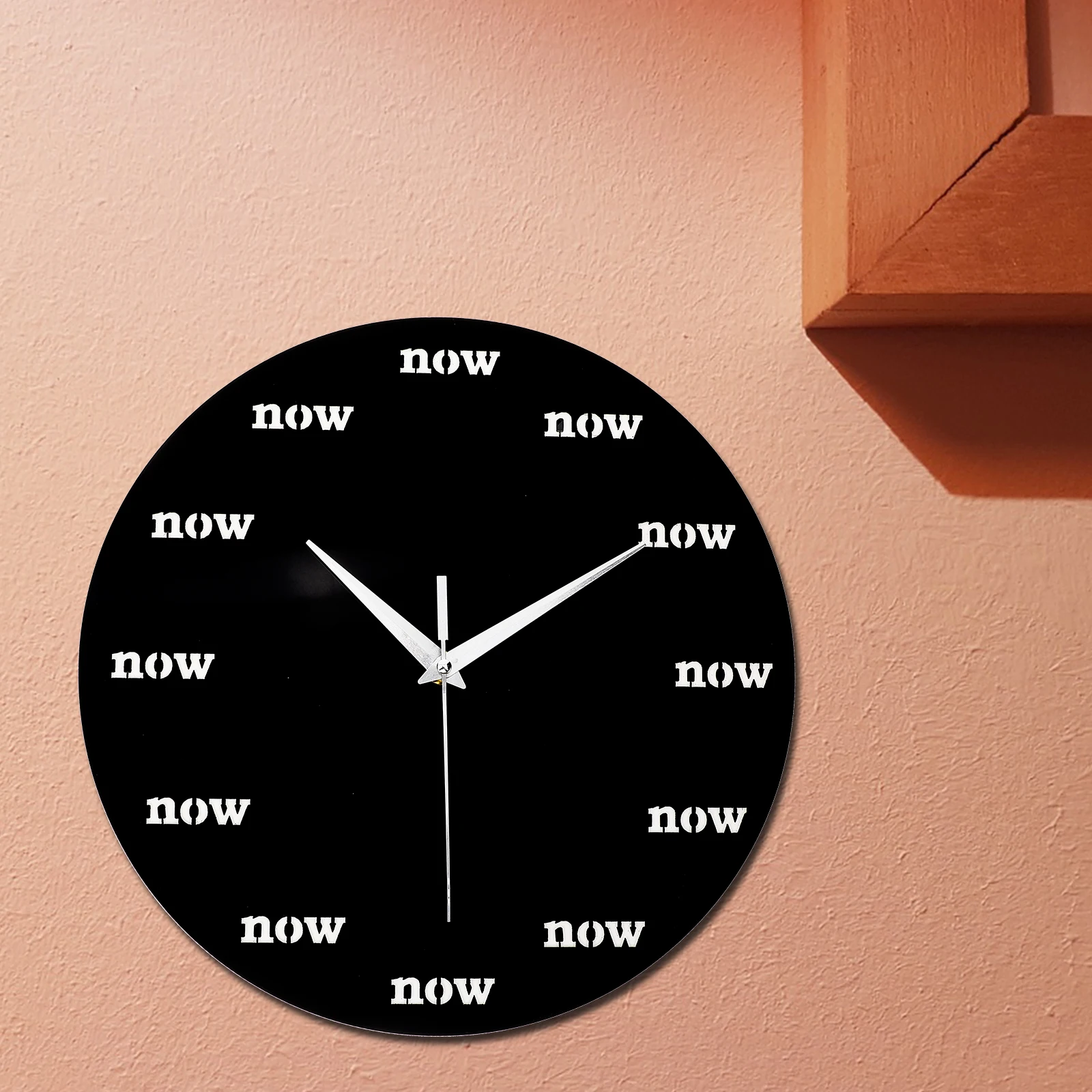 

Acrylic Mirror Wall Black DIY Craft Decorative Clock for Living Room Bedroom Modern Large Home Wall Clock Decor Waterproof Retro