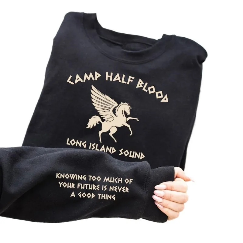 

Свитшоты Camp Half Blood: Модная уличная одежда для косплея (унисекс)