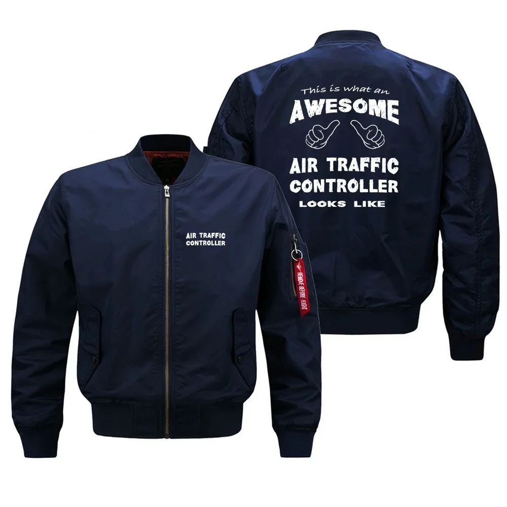 This Is What An Awesome Series Air Traffic Controller Aviation Pilots Ma1 Bomber Jacket Coats for Men Military Baseball Jacket