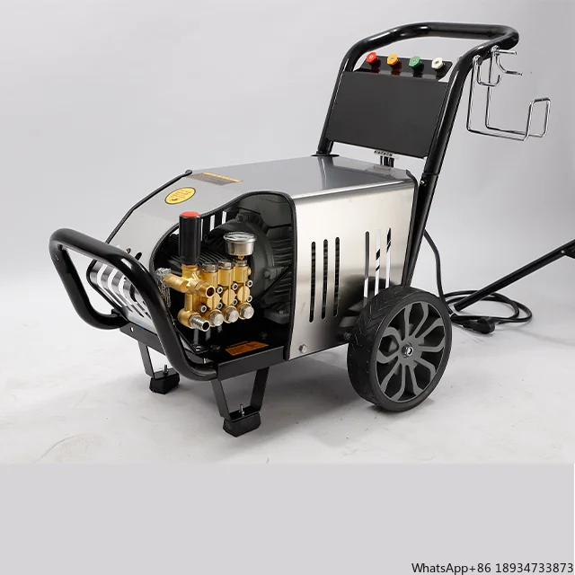 Commercial Industrial Portable High Pressure Cleaner 200 Bars Car Wash Machine /   Electric High Pressure Car Washer Machine