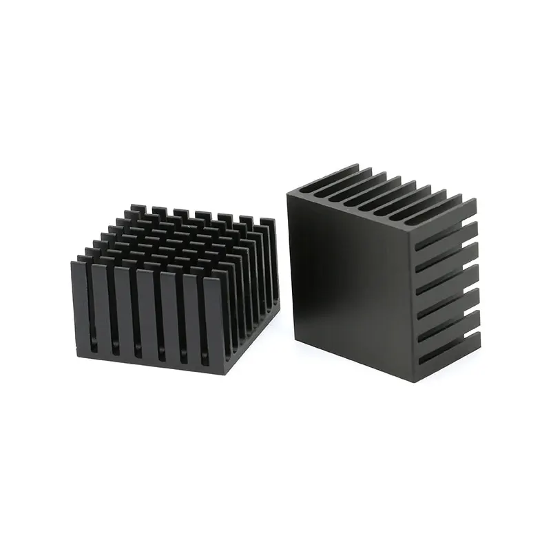 Disipador de calor de 5 piezas para Transistor, radiador de refrigeración, disipador térmico de aluminio para transistor LED, módulo de Transistor IC de potencia PBC 37x37x24mm