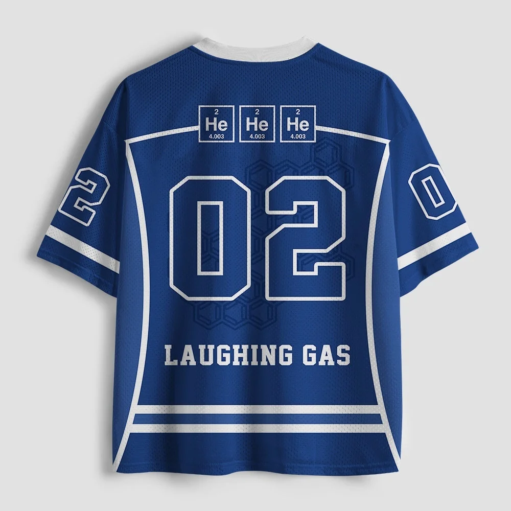 Laughing Gas Helium Pattern Printed Unisex T-shirt Multi Functional Fashion V-neck 3D Leisure Outdoor Daily Sports Adult T-shirt
