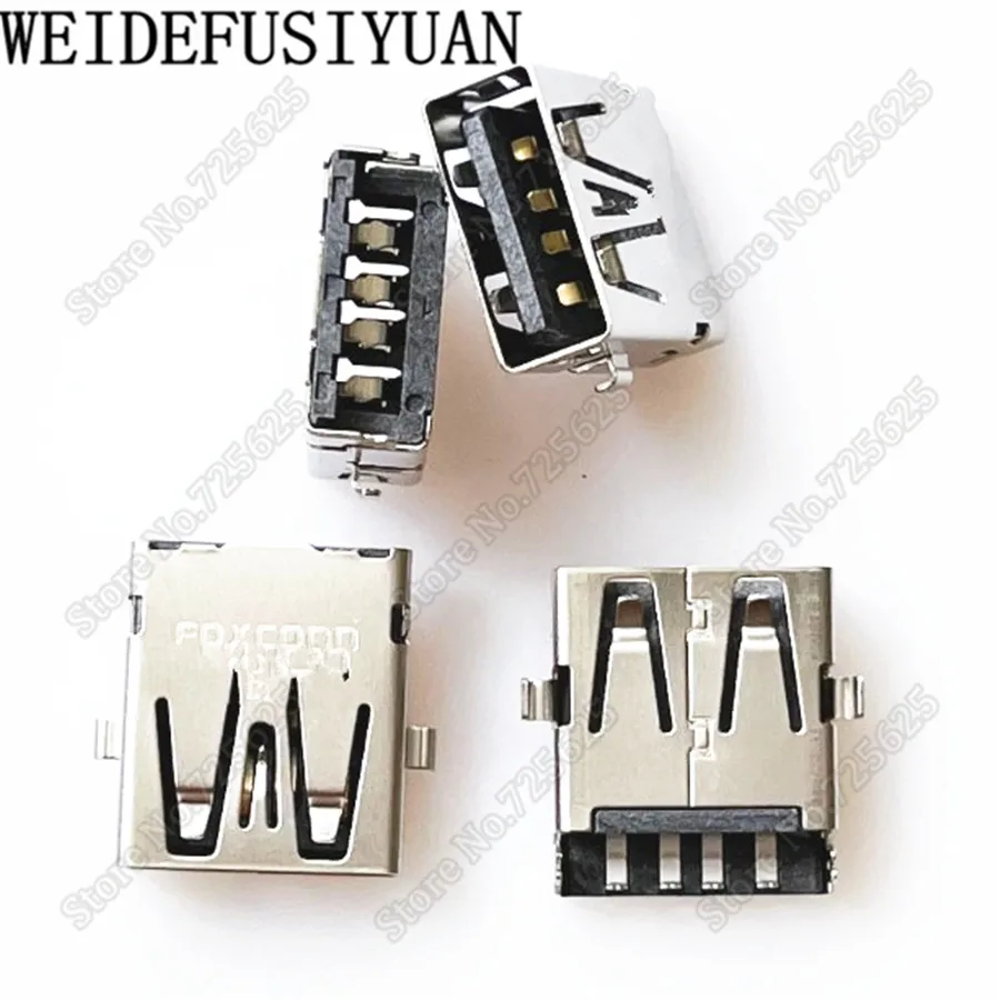 2.0 usb jack tomada de carregamento para asus k550j x550c x550v y581c y581l fx50j portátil placa-mãe dados porta usb 4pin conector