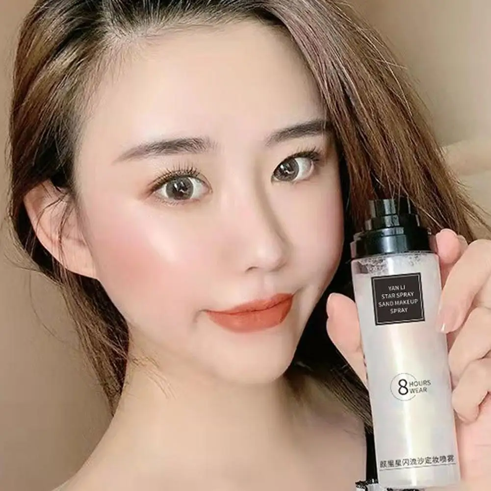 Loción hidratante en aerosol para maquillaje, 100ml, maquillaje hidratante de larga duración, refrescante, mate, fijador Natural, Control de aceite Quic U2S3