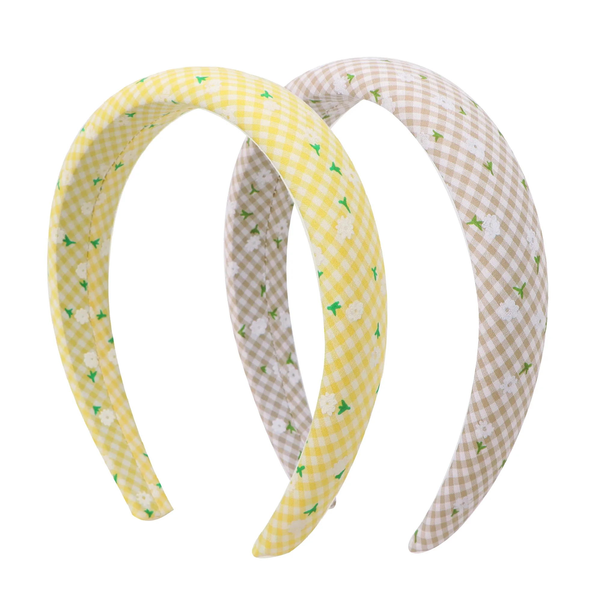 

1Pc Plaid Pattern Red Pink Headbands Easy Accessory For Outings That Enhances Elegance And Complements Crochet