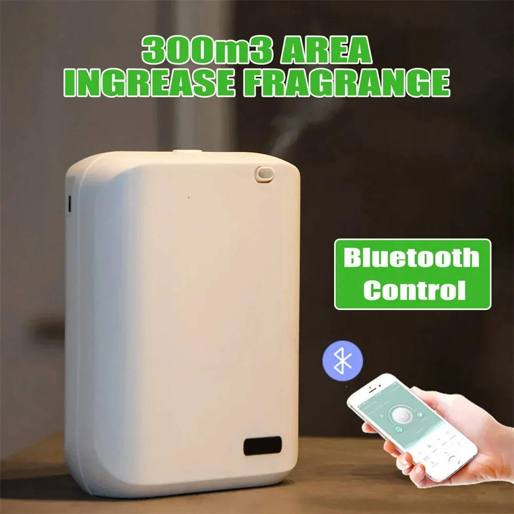 Essential Oil Diffuser Bluetooth Controlled Electric Diffuser Fragrance Device For Home 150ml Capacity Home Aromatherapy Machine