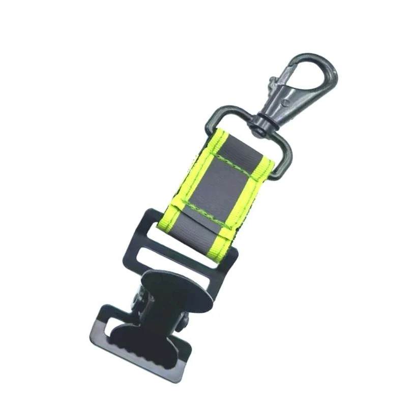 Handschuhhalter für Feuerwehrleute, Praktischer Grün-Grauer Arbeitshandschuh-Clip, Multifunktionaler Tragbarer Handschuhhalter
