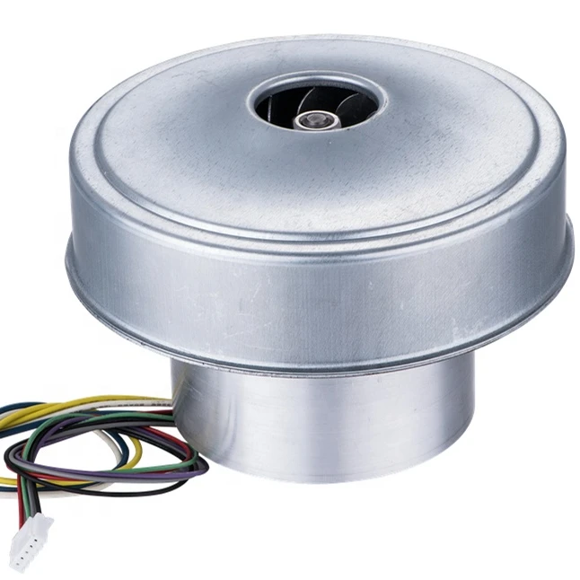 

48V Super Silent Centrifugal Ionizer Small Powerful Paint Room Exhaust air Blower Extractor Fan Backward Curved Metal Impeller