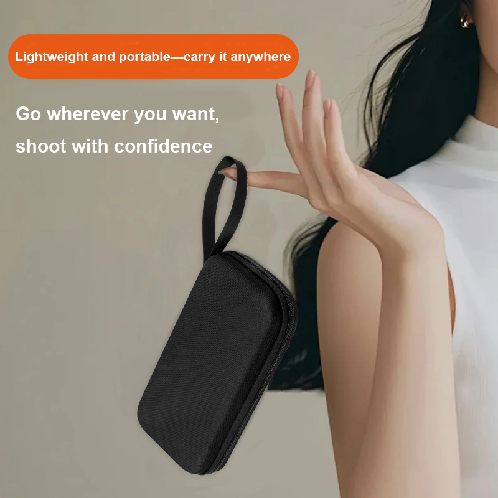 

​Hard Shell Storage Bag for DJI Osmo 360 Waterproof Carrying Case Panoramic Camera Accessories Black