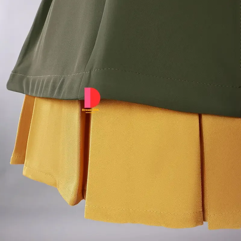 أزياء أنيمي كاردكابتور التأثيرية ساكورا كينوموتو فستان أخضر يومي للنساء بدلة حفلات الهالوين sk;m1