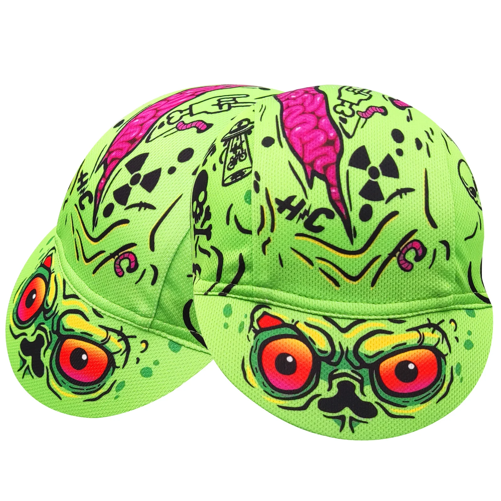 New Retro Cartoon Series Cycling Caps Unisex Size Outdoor Bicycle Sports Hats 6 Styles To Choose From