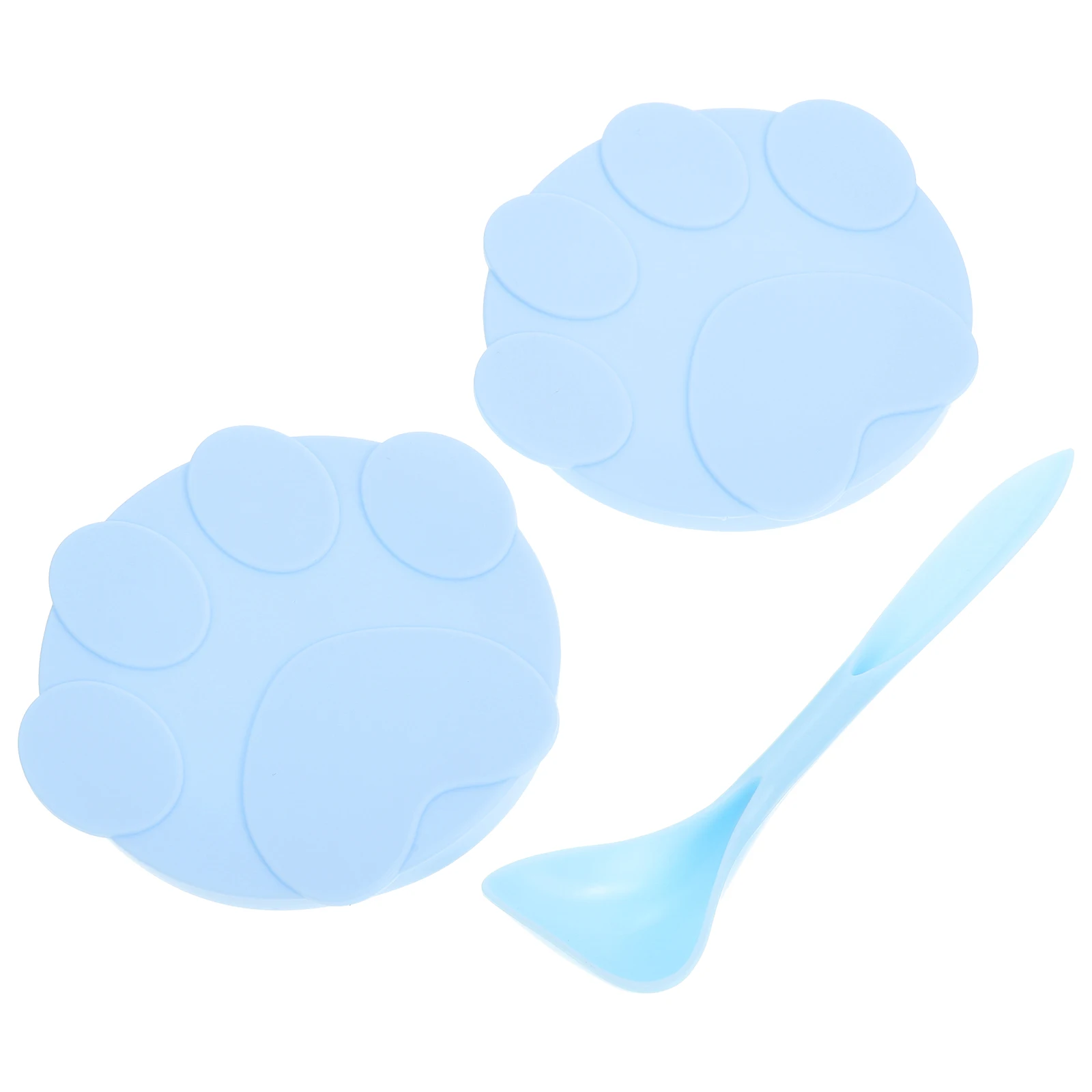 

Silicone Food Lids Canning Spoon Wear Resistant Replaceable Can Lid Household Sealing Cat Food Accessories