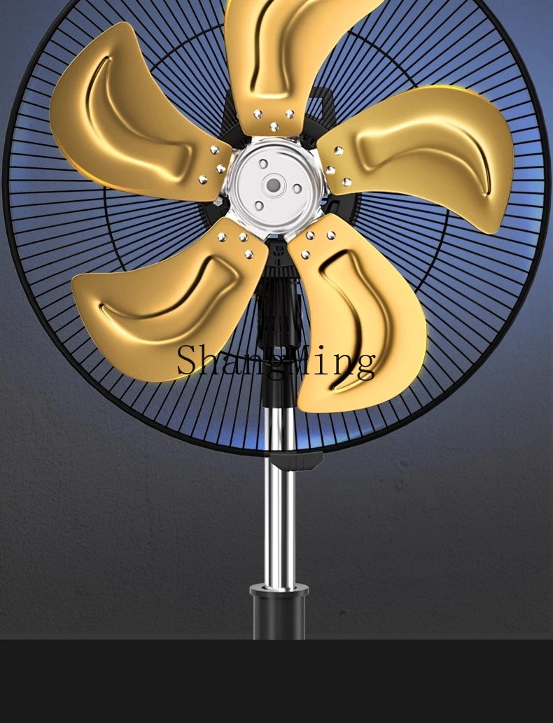 مروحة أرضية منزلية من ZYY، مروحة صناعية كبيرة للرياح، مروحة رأسية قوية للمكتب