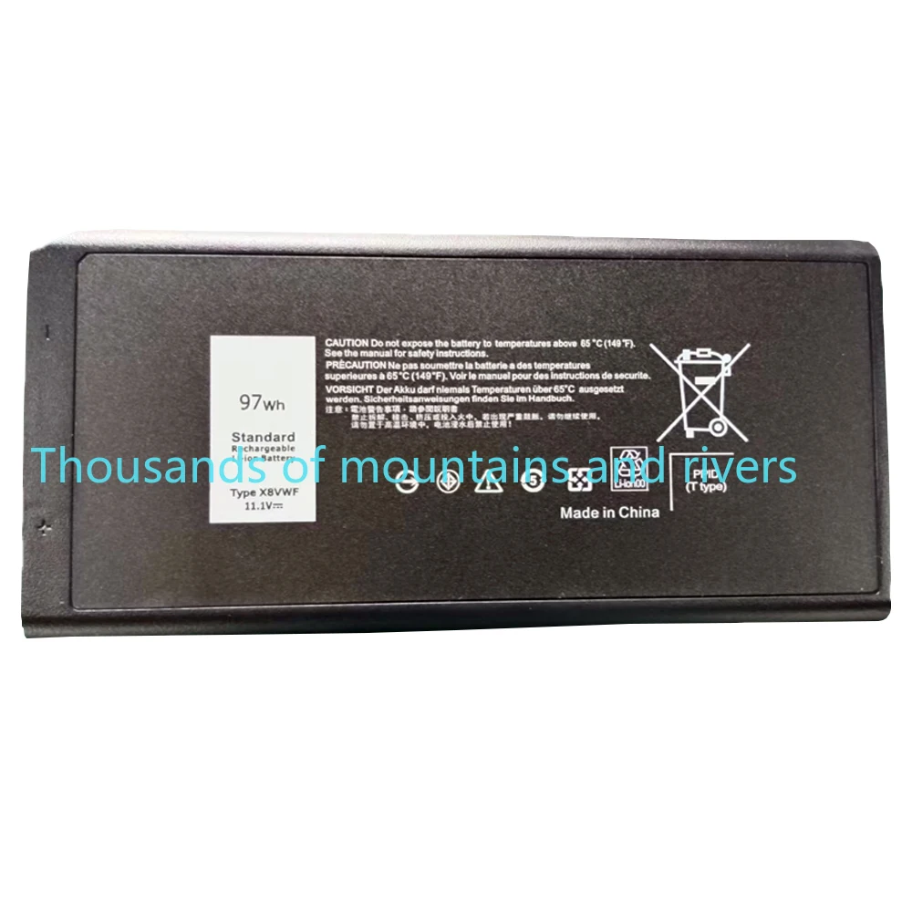 

11.1V 65Wh 97Wh X8VWF 5XT3V 4XKN5 Laptop Battery for DELL CJ2K1 09FN4 DKNKD Latitude 14 7404 E5404 E7404