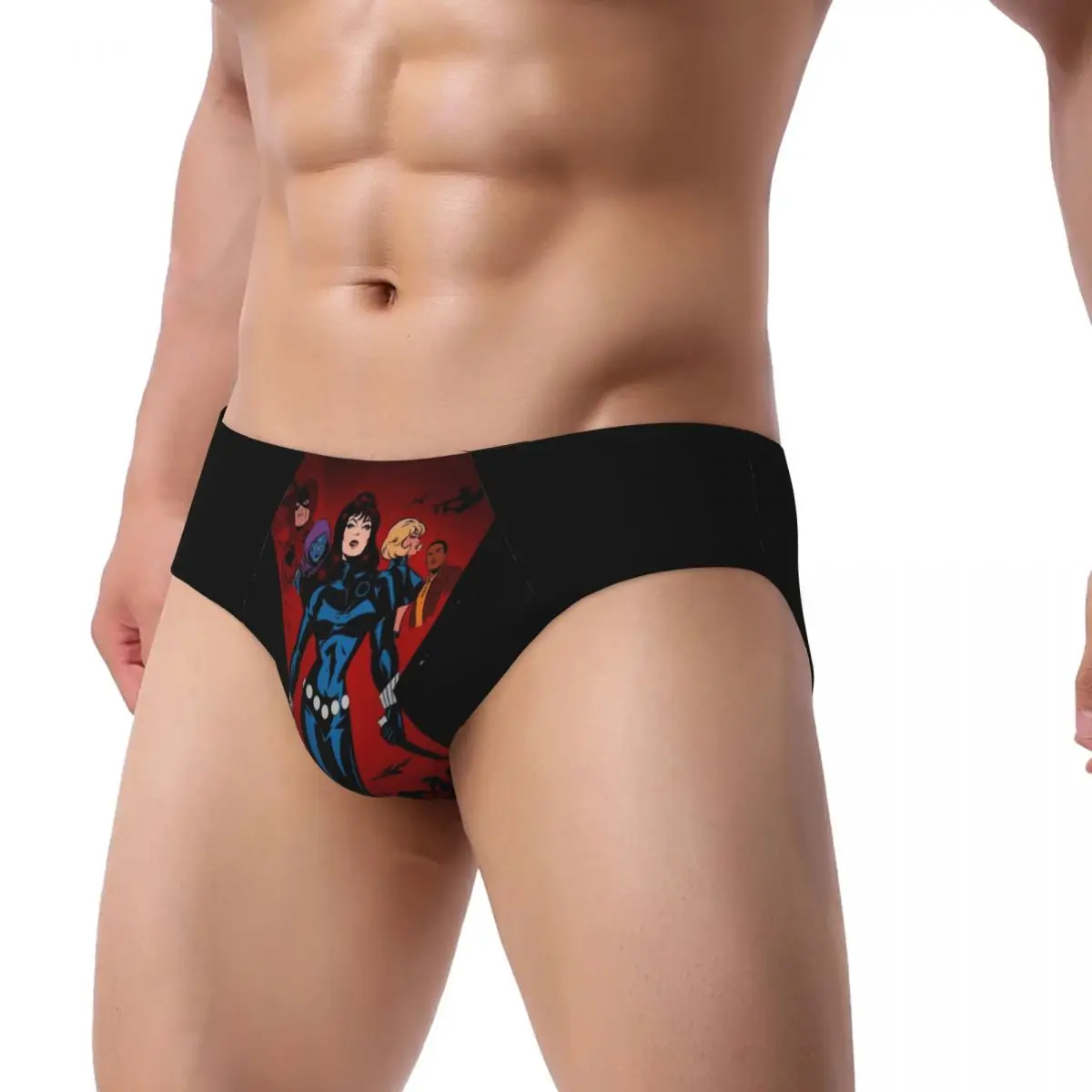 Custom X-Men Comic Men's Briefs Panties Mens Stretch Underwear Underpants