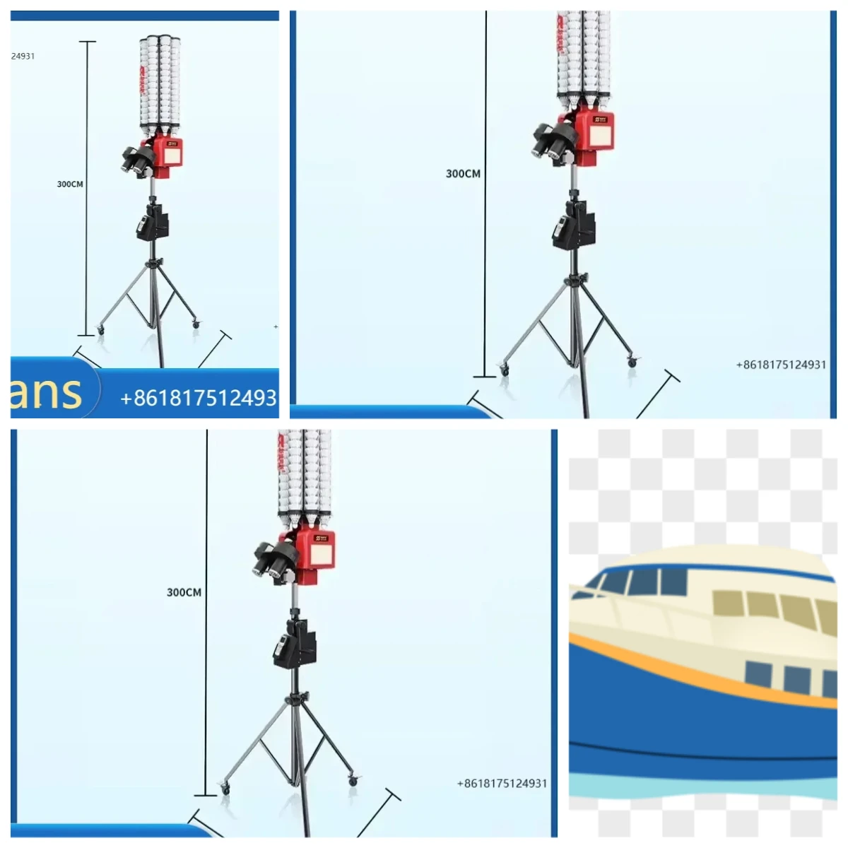 2026 Factory Direct Sales Siboasi B5 New ed Shuttlecock Shooting Machine Badminton Training Machine With Large Capacity