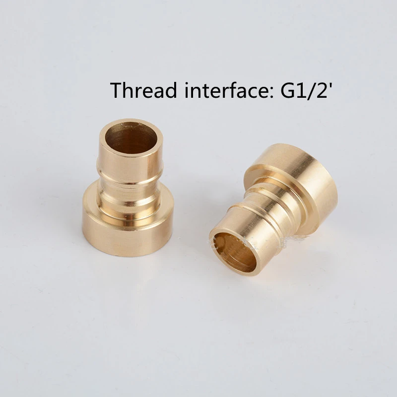 1PC Waschmaschine Kupfer/edelstahl Verbindung Wasser Conversion Interface Zubehör Gewinde interface: G1/2"