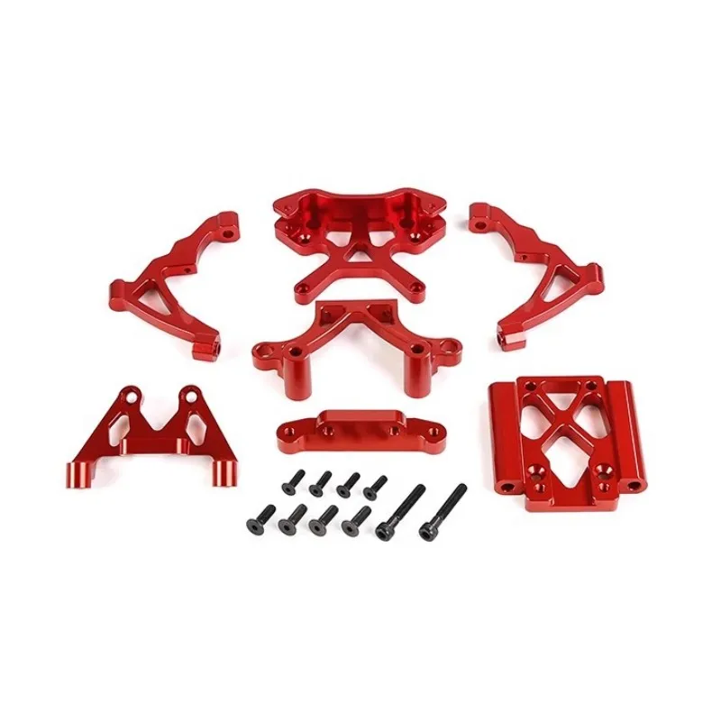 

CNC Aluminium Front Parts Kit Towers Bulkhead Supports Brace fit HPI Rovan Baja Buggy