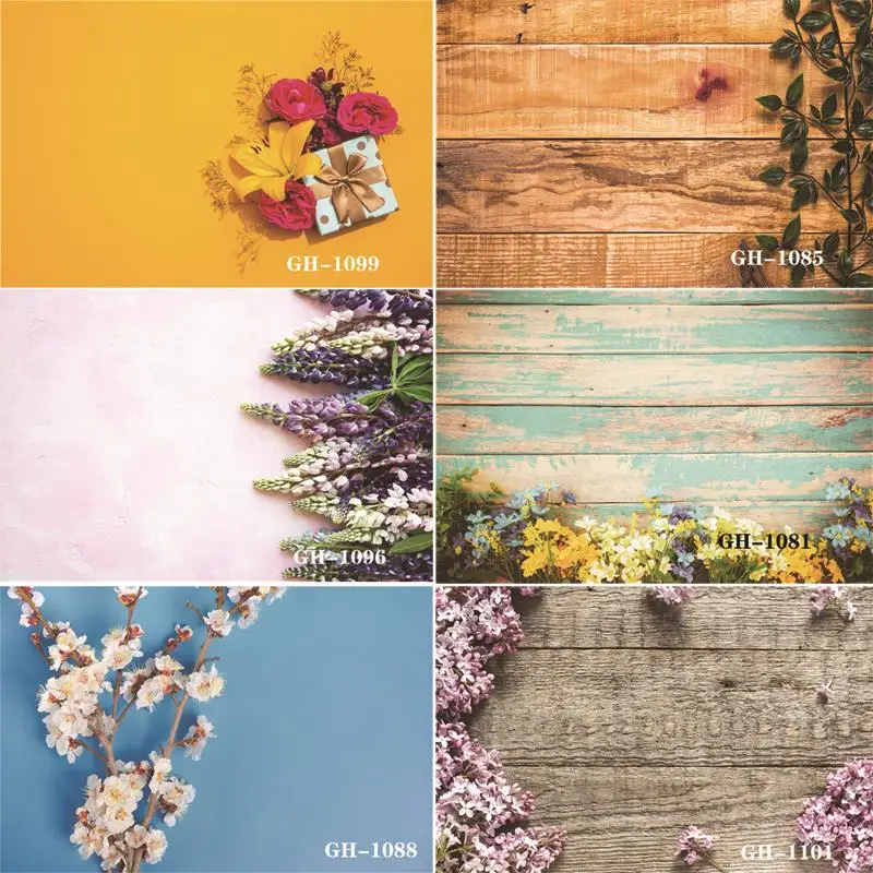 SHUOZHIKE Art Fabric Photography Backdrops Wooden Planks  Theme Photography Background  # GH200415-03